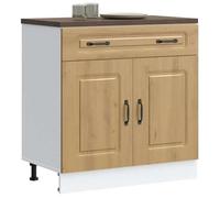 Armoire de cuisine Kalmar chêne artisanal bois d ingénierie