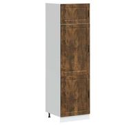 vidaXL Armoire de cuisine Porto – chêne fumé, bois d'ingénierie
