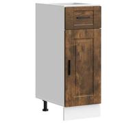 vidaXL Armoire de Cuisine Porto chêne fumé Bois d'ingénierie, Meuble d'évier, Meuble de Cuisine avec tiroir, Meuble de Cuisine à tiroir