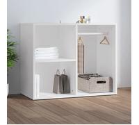 Armoire de dressing Blanc 80x40x65 cm Bois d ingénierie