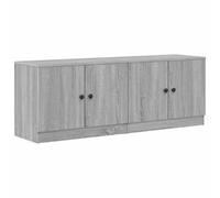 vidaXL Armoire de lit 2 pcs Sonoma Gris 66 x 35 x 48 cm, Rangement Chambre, unité modulable, Table de Nuit rectangulaire, Design Minimaliste, Meuble Fonctionnel, Cabinet Moderne