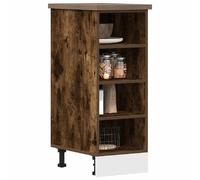 vidaXL Armoire de Plancher - Chêne Fumé