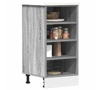VidaXL Armoire de Plancher - Sonoma Gris