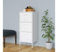 vidaXL Armoire de rangement 42,5x35x101,5 cm - Blanc