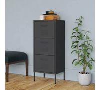 vidaXL Armoire de rangement Anthracite - 42,5x35x101,5 cm