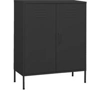 vidaXL Armoire de stockage anthracite 80x35x101,5 cm Acier