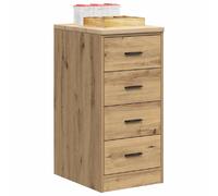 vidaXL Armoire de rangement de garage - Chêne artisanal