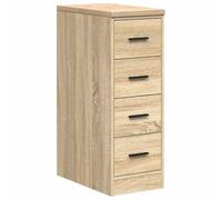 vidaXL Armoire de Rangement de Garage chêne Sonoma 30x51x85cm Bois pin, Armoire, Armoire à Outils, Armoire Basse, Armoire de Garage