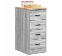 vidaXL Armoire de rangement de garage - Sonoma gris