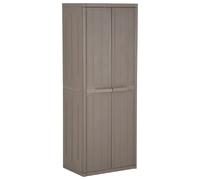 vidaXL Armoire de Rangement Jardin Marron 65x45x172 cm