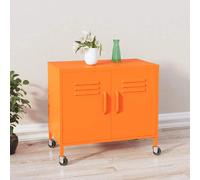 vidaXL Armoire de rangement - Orange
