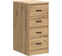 vidaXL Armoire de rangement de garage chêne artisanal bois pin massif, armoire, armoire à outils, armoire basse, armoire de 860597