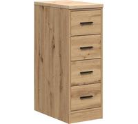 vidaXL Armoire de rangement de garage - Chêne artisanal - Bois de pin
