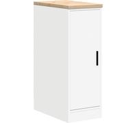 vidaXL Armoire de rangement de garage Bois de pin Blanc 30x51x85 cm