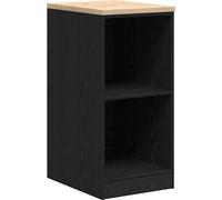 vidaXL Armoire de rangement de garage noir 40x51x85 cm bois de pin, armoire, armoire à outils, armoire basse, armoire de 860536 Noir