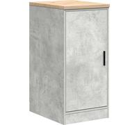 vidaXL Armoire de rangement de garage Gris béton 40x51x85 cm Bois pin