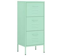 vidaXL Armoire de rangement Vert menthe 42,5x35x101,5 cm Acier