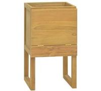 vidaXL Armoire de salle de bain 41x40x75 cm bois de teck solide338246 Brun G