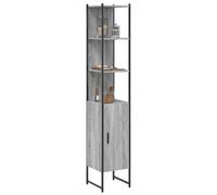 vidaXL Armoire de salle de bain bois sonoma gris