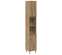 vidaXL Armoire de salle de bain - Chêne artisanal