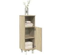 vidaXL Armoire salle de bain - Chêne sonoma