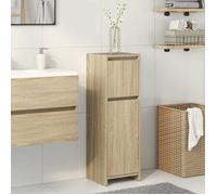 vidaXL Armoire de salle de bain Chêne Sonoma 30x30x95 cm aggloméré