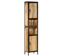 VidaXL 3217113 miroir de salle de bain et armoire de rangement pour évier
