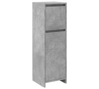 vidaXL Armoire de Salle de Bain Gris béton 30x30x95 cm Aggloméré