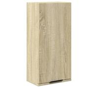 vidaXL Armoire de salle de bain murale Chêne sonoma 32x20x67 cm, armoire de rangement de salle de bain, armoire de bain, 849654 Marron G
