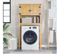 vidaXL Armoire de salle de bain suspendue vieux bois bois d'ingénierie 856246