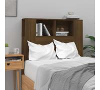 vidaXL Armoire de Tête de Lit - Chêne Marron