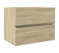 Armoire d évier Chêne sonoma 60x38,5x45 cm Aggloméré