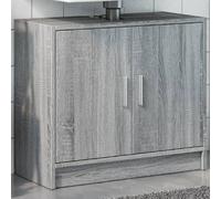 vidaXL Armoire d'évier sonoma gris 63x29x55 cm