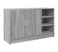 vidaXL Armoire d'évier sonoma gris 90x29x55 cm bois d'ingénierie