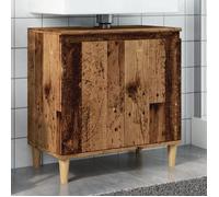 vidaXL Armoire d'évier vieux bois 58x33x60 cm bois d'ingénierie 857114