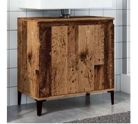 vidaXL Armoire d'évier Vieux bois 58x33x60 cm bois d'ingénierie Marron