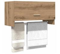 vidaXL Armoire en chêne artisanal 70x32,5x35 cm bois d'ingénierie, armoire de rangement, organisateur de garde-robe, 856619