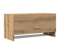 vidaXL Armoire en chêne Artisanal 70x32,5x35 cm Bois d'ingénierie, Armoire de Rangement, Organisateur de Garde-Robe, Organiseur de Placard, Placard