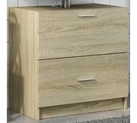 vidaXL Armoire Évier Chêne Sonoma