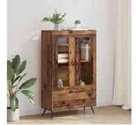 vidaXL Haut Armoire avec tiroir Bois Ancien 69,5 x 31 x 115 cm