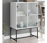 vidaXL Armoire latérale Blanc 69x37x100 cm