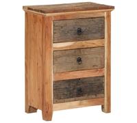 vidaXL Armoire latérale - Bois massif