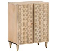 vidaXL Armoire latérale bois massif 75 cm