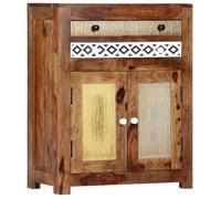 vidaXL Armoire latérale 60x30x75 cm - Bois massif