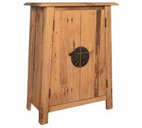 vidaXL Armoire latérale salle de bain Pin massif Bois naturel 59x32x80 cm