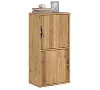 vidaXL Armoire latérale ODDA 40x24x79 cm bois massif pin Marron