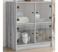 vidaXL Armoire latérale - Sonoma gris