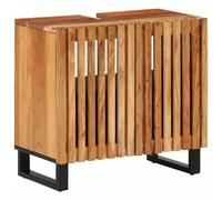 vidaXL Armoire Lavabo SDB - 62x34x58 cm - Bois Acacia