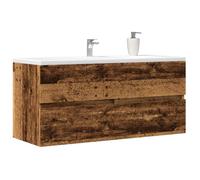 vidaXL Armoire lavabo vieux bois 100×38,5×45 cm bois d'ingénierie 856252
