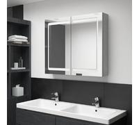 vidaXL Armoire LED Béton